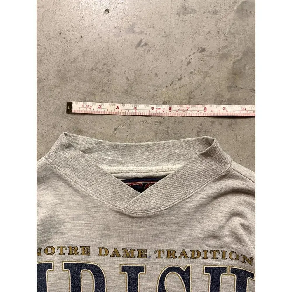 Vintage Notre Dame Irish Football Sweatshirt - XL - Picture 7 of 7